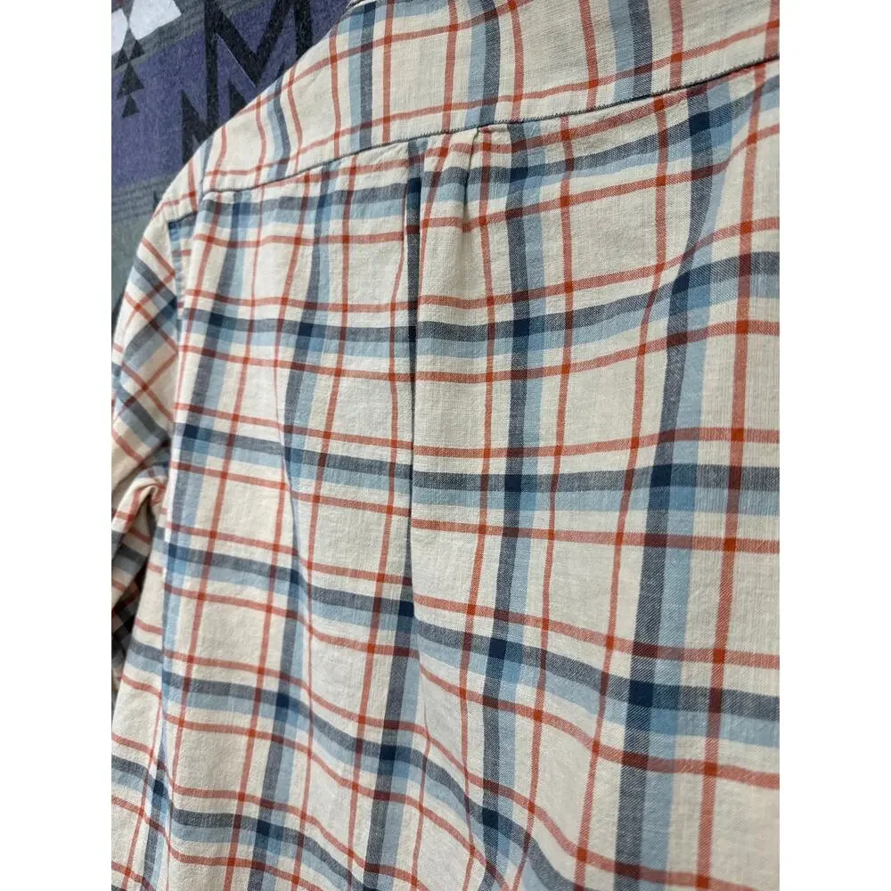 J. Crew Plaid Men's Button Down Shirt Medium